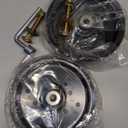 2 Pack 532196106 Husqvarna Idler Pulley Replace Husqvarna 532197379, 532196106, Craftsman 197379, 196106 for Z254 LGT2654 MZ54 RZ5424 RZ5426 YTH20K46 YTH21K46 YTH22V46 YTH2348 Lawn Tractors