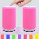 Long Distance Touch Lamps, App and Touch Control WiFi and Bluetooth Setup for Best Friends Couple Family etc, Keep in Touch No Time or Location Limit - Set of 2(No Subscription)