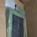 Gaming Chair Breathable Fabric,Computer Office Chair with Footrest,Massage Lumbar Support and Gel Pad,Ergonomic Reclining Gamer Chair with Adjustable Armrests and Spring Cushion Green