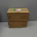 2 x WDS WONDROUS Gingerbread Christmas Tree Collectible Figurines Christmas Decorations, Set of 2 Gingerbread Xmas Trees Decor Party Decoration Gift for Table Centerpiece Desktop