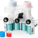 Upgraded W11165546 W11096267 Washer Water Inlet Valve for Maytag Whirlpool Washer Water Inlet Valve Washing Machine Parts Replaces W10758828 W10599423 W11165546VP 33090105 AP6284346 PS12348013