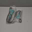 ValueMax 2-piece Strap Wrench Set, Adjustable Oil Filter Wrench with Max Diameter 4" (Small) and 6"(Large) for Shower Head Water Filter, Jar Opener Set, Green