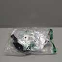 EupHHonycs 4 Pack Large Plastic Chair Covers for Dining Room Clear PVC Kitchen Chair Seat Protectors with Adjustable Belt Strap for 18''x17'' Standard Chair, Stain, Water and Kitty Scratch Resistant