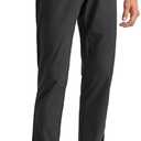 CRZ YOGA Men's All Day Comfy Golf Pants with 5-Pocket Quick Dry Lightweight Casual Work Stretch Trousers Size 36W x 34L