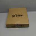 Snuggle Sac Navy Checkered Faux Fur Throw Blanket for Couch, Knitted with Microfiber Fancy Yarn Blanket, Reversible Soft Cozy Blankets for Sofa Bedroom,Heather Navy,50x60 inches