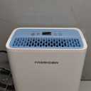 FRESHDEW Dehumidifier, 30 Pints Dehumidifiers for Home, 1500 Sq. Ft Dehumidifiers with Drain Hose, 0.52 Gallon Water Tank for Basement Bathroom Bedroom, Overflow Protection, 24H Timer (1500 Sq.ft)