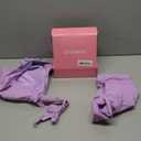 Yonique Womens Two Piece Plus Size Halter Bikini Swimsuits Tummy Control Bathing Suits High Waisted Swimwear, Size 16