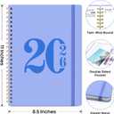 2026 Planner, Weekly and Monthly Calender Planner, Jan 2026 to Dec 2026, Hardcover 2026 Calendar Book with Tabs & Inner Pocket, Office Home School Supplies for Women & Men - A4 (8.5" x 11"), Lavender