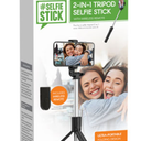 ReTrak Bluetooth 2-in-1 Tripod Selfie Stick - Black