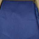 sancua Round Tablecloth 90 Inch Diameter, 8 Pack - Circle Polyester Fabric Table Cloth for Wedding Party Reception Banquet Birthday, Washable Formal Table Cover (Fit 30-72 Inch Tables), Navy Blue