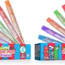 Otter Pops, Giant Original 5.5oz, 27 Ice Pops, Six Zippy Flavors,Gluten free (Pack of 2), BBD 07/2027