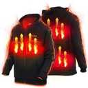 Jebbet Heated Hoodie Black XXL