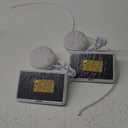 Solar Pool Lights, Solar Powered Submersible LED Lights with Remote IP68 Waterproof Swimming Pool Lighting, 16 Colors Underwater Pool Light for Above Ground Inground Pool, Pond (White,2 Pack)