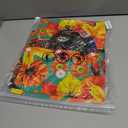 JOTOOK Mens Christmas Shirts Funny Turkey Thanksgiving Shirts Santa Claus Long Sleeve Button Down Shirt (S)