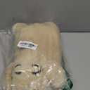 3T GROUP Heartbeat Puppy for Dogs Heartbeat Toy Sleep Aid for Puppy Essentials Heartbeat Stuffed Animal Toy Plush Pillow Pet Anxiety Relief Calming Aid Behavioral Training Toys(Beige)