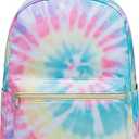 CAMTOP Preschool Backpack for Kids Girls Small Backpack Purse Kindergarten School Bookbags for Toddler Travel (Y0094 Pink Yellow Green)