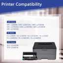 DR630 DR-630 Drum Unit (Not Toner) Replacement for Brother DR 630 Drum TN660 TN630 for HL-L2300D HL-L2320D HL-L2305W MFC-L2700DW HL-L2360DW HL-L2380DW DCP-L2540DW MFC-L2720DW Printer Black, 1-Pack
