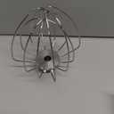 6-Wire Whip Attachment Fits KitchenAid Tilt-Head Stand Mixer Replace K45WW, Stainless Steel, Egg Heavy Cream Beater, Cakes Mayonnaise Whisk (All Stainless Steel)