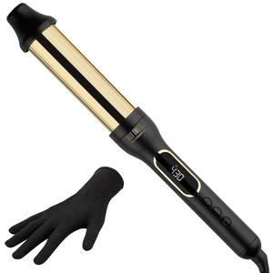 Hot Tools Pro Artist 24K Gold 2 in 1 Curling Wand, 1-1  | Multiple Styles with One Tool