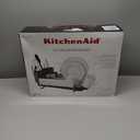 KitchenAid Compact, Space Saving Rust Resistant Dish Rack, with Angled Self Draining Drain Board and Removable Flatware Caddy, 16.06-Inch, Gray
