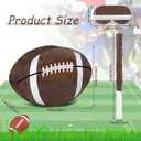 Football Pinata with Pinata Stick & Hanging Football Party Decorations Footballs Games for Footballs Sport Themed Birthday Party Supplies