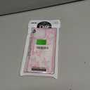 Yeddabox Compatible for iPhone 13 Pro Case Butterfly Cute Phone Case Transparent Full Camera Protection Soft TPU Shockproof Cover for Women Girls - Pink