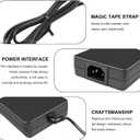 180W 150W 135W Dock Station Power Supply Compatible with CalDigit TS3 Plus E5 Kensington Plugable TBT3 Razer Thunderbolt 5 Targus startech wavlink Belkin ALOGIC