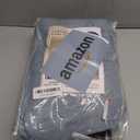 MIULEE Pinch Pleated Stone Blue Linen Curtains 84 Inches Long 2 Panels for Bedroom Living Room, Soft Thick Linen Textured Window Drapes Back Tab Hooks Semi Sheer Light Filtering Dusty Blue Decor