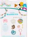 Horizon Group USA Original Squishmallows Archie The Axolotl Bracelet Kit, Friendship Bracelet Kit, Charm Bracelet Making Kit, Gifts for Girls, Squishmallows for Boys, Craft Kits
