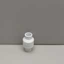 Geetery 1 Inch PVC Slip Swing Check Valve No Spring Back Flow Preventer Valve White No Return Silent Backflow for Backflow Prevention, Reduces Water Hammer Noise