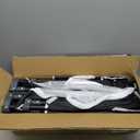 Foldable Playpen for Babies and Toddlers, 50x50 Inches Portable Playpen, Kids Collapsible Play Pen with 2 Handlers, Indoor & Outdoor Baby Fence Play Area with Visible Mesh, Black