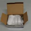 Glass Door Lock with Stainless Steel Double Bolts Swing Push, Double Sliding Security Door Lock with 5 Keys,Fits on 0.315 inch to 0.47 inch Thick Glass