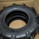 RONPOW 4.80/4.00-8 Rear Tine Tiller Tires, Tube Type Pneumatic Outer Tires (Inner Tube Required, Not Included), 16 Inch Replacement Tire, 400 Lbs Load, Fits Garden Tiller & Farm Equipment, 2 Pack