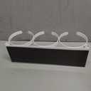 Water Bottle Organizer, 3 Slots Metal Tumbler Cup Holder