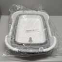 Smoochie Collapsible Dog Bathtub, Dog Tubs for Bathing, Portable Tub, Dog Wash Tub, Pet Tub and Dog Bath Tub for Dog/Cat/Pet and Puppy Bath Tub, Dog Tub for Pets and Cats (Gray)