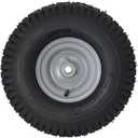 MARASTAR 21436-2PK 15x6.00-6" Front Tire Assembly Replacement for Husqvarna Riding Mowers