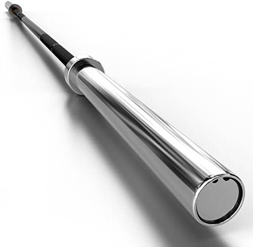 Olympic Barbell Weight Bar for Weightlifting, Bench Press Bar 7ft/6ft/5ft for Strength Training, Rated 500lbs/400lbs/330lbs Weight Capacity