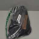 Oskiner Grim Reaper Costume for Kids, Scary Halloween Costume for Boys with Glowing Red Eyes/Scythe/Notebook/Gloves (Large)