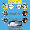 4 x Coffee Machine Cleaner & Descaler Tablets, 2 in 1 Ice Maker Cleaner Tablets, Removes Limescale, Odor & Residue, Deep Clean for Espresso Machines, Coffee Makers & Ice Machines
