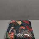 Boho Floral Bedroom Curtains, Vibrant Red Colorful Blackout Curtains Black Green 84 Inches Length, Vintage Cute Wildflowers Botanical Curtain Panels Draperies for Bedroom Living Dining Room Kitchen (52"W x 84.3"L (Pack of 2))