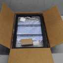 LAMU Pots and Pans Organizer for under Cabinet, 6-Tier Heavy Duty Pan Pot Organizers inside Cabinet Adjustable 14 to 24.57", Pot Rack Kitchen Cabinet Organization and Storage Holds up to 12" Cookware (Negro)