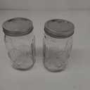 Ball Wide Mouth Glass Mason Jars with Lids and Bands, Used for Canning, Pickling, Juice, Jam, Jelly, Half Gallon Size 64 Ounce (Pack of 2)