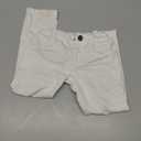 X RAY Boys Distressed Jeans (2T-16), Big Boy & Little Kids Stretch Slim Fit Pants, Ripped Denim Jeans for Boys, White - Knee Rips & Repair, Size 4