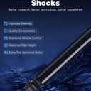 ECCPP shock Struts shock absorbers for 1987-2005 for Chevrolet Blazer,1982-2003 for Chevrolet S10,1983-1994 for Chevrolet S10 Blazer shock Struts for 344041 344040 Front and Rear shocks