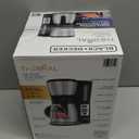 BLACK+DECKER 12 Cup Thermal Programmable Coffee Maker with Brew Strength and VORTEX Technology, Black/Steel, CM2046S