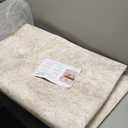 Toneed Abstract Area Rug Modern Washable Rug Soft Non Slip Rug Low Pile for Bedroom Living Room Dining Room Beige 6x9 Feet