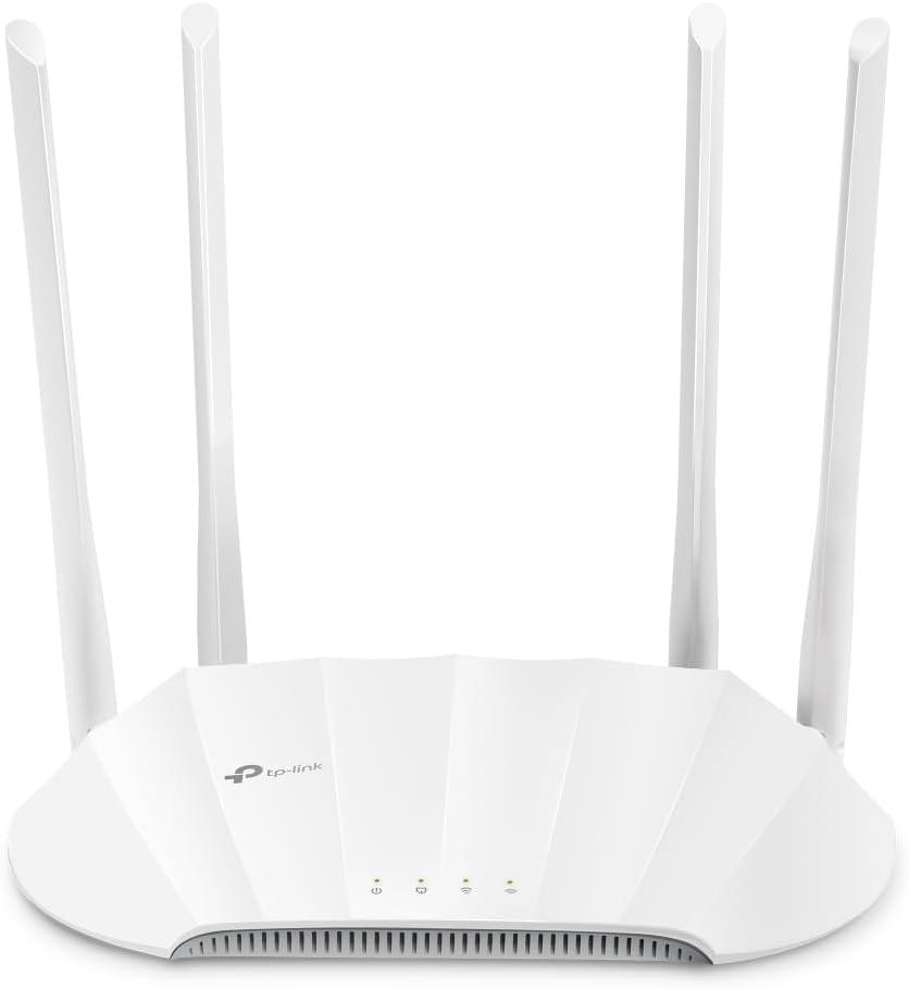 TP-Link AX1800 Dual Band Gigabit Wi-Fi 6 Access Point (TL-WA1801) Desktop Wi-Fi Bridge HE80 & Beamforming Supports Multi-SSID/Client/Range Extender Mode 4 Fixed Antennas Passive PoE