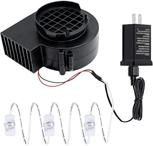 Amazon.com: Air Blower for Inflatables 12V 1.2A Fan Blower Replacement with 3 LED Lights for Garden Yard Inflatable Decor Halloween Christmas Holiday Inflatables (Air Blower 1.2A) : Patio, Lawn & Garden