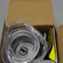 Secura Electric Milk Frother, Automatic Milk Steamer, 4-IN-1 Hot & Cold Foam Maker-8.4oz/240ml Milk Warmer for Latte, Cappuccinos, Macchiato with Silicone Spatula, Quiet Operation & Shut-off (Black)