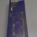 Floor Gap Fixer Tool for Laminate Floor Gap Repair Include Suction Cup and Mallet (Can't use on scraped surface floor)-Orange Kit